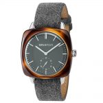 HORAS, MIN. E SEG., DATA, ACETATO, MOSTRADOR CINZE