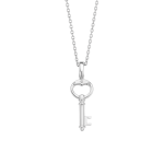 PENDENTE COM FIO TISENTO (COLAR) - PRATA 925 (2,65