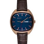 REL. CAUNY, APOLLON DAY DATE BLUE, 41X43MM