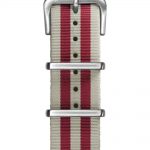 CORREIA MARFIM/VERMELHA NATO 20MM