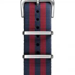 CORREIA NAVY/VERMELHA NATO 22MM