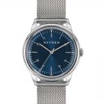 OXYGEN CITY LEGEND 36, AÇO, MOSTR. AZUL, BRAC. MET