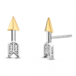 BRINCOS, TI SENTO, PRT DR 925, (1,60GR)