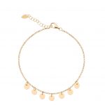 PULSEIRA COQUINE EM PRATA DOURADA