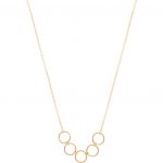 COLAR COQUINE EM PRATA DOURADA