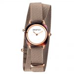 CLUBMASTER LADY HM 24, PVD ROSA ACETATO, MOSTRADOR BRANCO