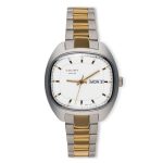 REL. CAUNY, APOLLON, 36, 3H, MST BR&DOU, CX PRTE, BR AÇO BICOLOR