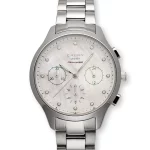 REL. CAUNY, LEGACY, 36, CRONO, MST MADRE PÉROLA&BR, CX PRTE., BR AÇO PRATEADO