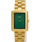 REL. CAUNY, FACETT, 25, MST VD, CX DOU, BR AÇO DOU