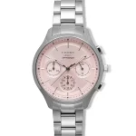 RELÓGIO CAUNY LEGACY WOMAN ROSE CHRONOGRAPH