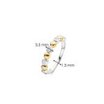 ANEL TISENTO - PRATA DOURADA 925 (2,7GR) - TAM.16 - Image 4