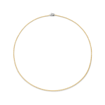 COLAR TISENTO - PRATA DOURADA 925 (4,4GR), 55CM - Image 3