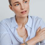 COLAR TISENTO - PRATA DOURADA 925 (4,4GR), 55CM - Image 4