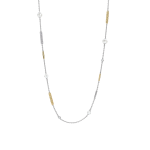 COLAR TISENTO - PRATA DOURADA 925 (37GR), 80CM