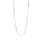 COLAR TISENTO - PRATA DOURADA 925 (37GR), 80CM - Image 2