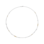 COLAR TISENTO - PRATA DOURADA 925 (37GR), 80CM - Image 3