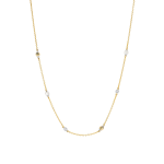 COLAR TISENTO - PRATA DOURADA 925 (5,5GR),42CM