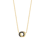 COLAR TISENTO - PRATA DOURADA 925 (4,3GR),42cm