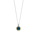 PENDENTE TISENTO - PRATA DOURADA 925 (4GR)