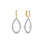 BRINCOS TISENTO - PRATA DOURADA 925 (6,15GR)