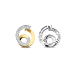 BRINCOS TISENTO - PRATA DOURADA 925 (4,9GR) - Image 4