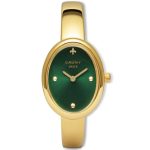 RELÓGIO CAUNY, AMBER, 24X32MM, 2H, MST VD, CX DOUR, B