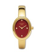 RELÓGIO CAUNY, AMBER BURGUNDY