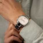 RELÓGIO CAUNY, APOLLON CHRONO, 42X44, 5MM, 3H, MST PR - Image 4