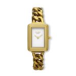 RELÓGIO CAUNY FACETT MINI GOLD