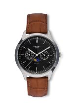 RELÓGIO CAUNY LEGACY MOONPHASE BLACK
