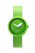 RELÓGIO CAUNY, ANDO, 37,5, 2H, MST VD&BR, CX VD, BR P