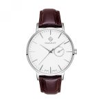 RELÓGIO GANT PARK HILL lll, 41.5, BRANCO, PELE CAST.