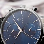 RELÓGIO GANT PARK HILL ll, 43.5, AZUL, AÇO PRATE. - Image 3