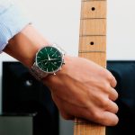 RELÓGIO GANT PARK HILL ll, 43.5, VERDE, AÇO PRATE.