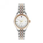 RELÓGIO GANT SUSSEX, 34, BRANCO, AÇO BICOLOR