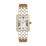 RELÓGIO GANT RHODE ISLAND, 24, BRANCO, AÇO DOURADO